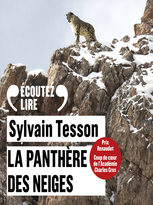 Title details for La panthère des neiges by Sylvain Tesson - Available